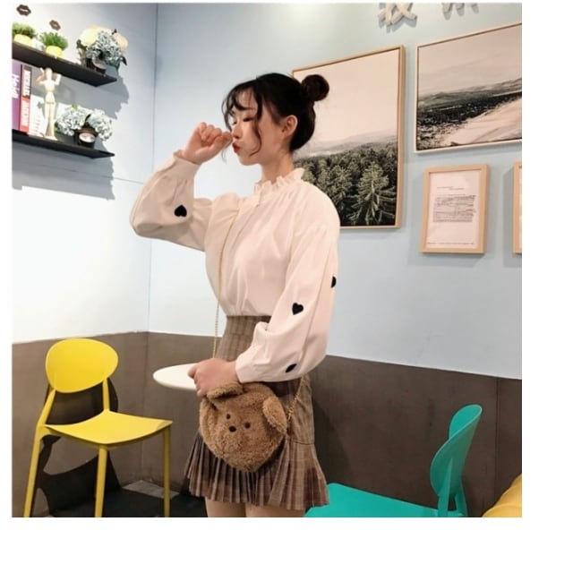 韓国 ファッション レディース トップス ブラウス レディース 春新作