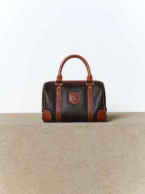 CELINE セリーヌ マカダム柄 w26 ミニボストンバッグ