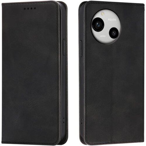 Top HGSM AQUOS R9 ケース aquos r9 ケース 手帳型 アクオスr9ケースsharp aquos r9 ケース aquos r9 sh-51e ケース カバー aquos r9 用 ケース クリア SH-M28 カバー 内蔵マグネット開閉式 カードポケット 折り畳み式 横置き機能 便利 aquos r9 ケース 耐衝撃 ブラック 2677