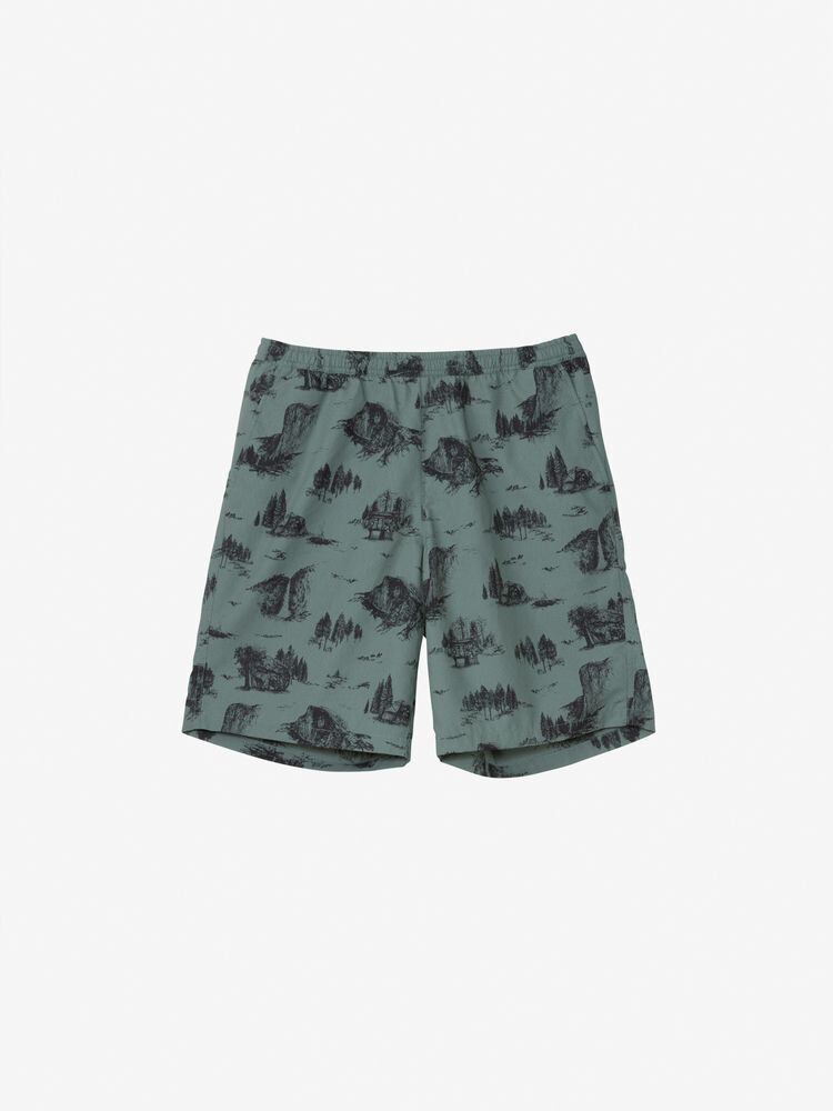 THE NORTH FACE (ザ・ノースフェイス) アロハベントショーツ (YN) ヨセミテトワレニュートープ NB42532 ハーフパンツ