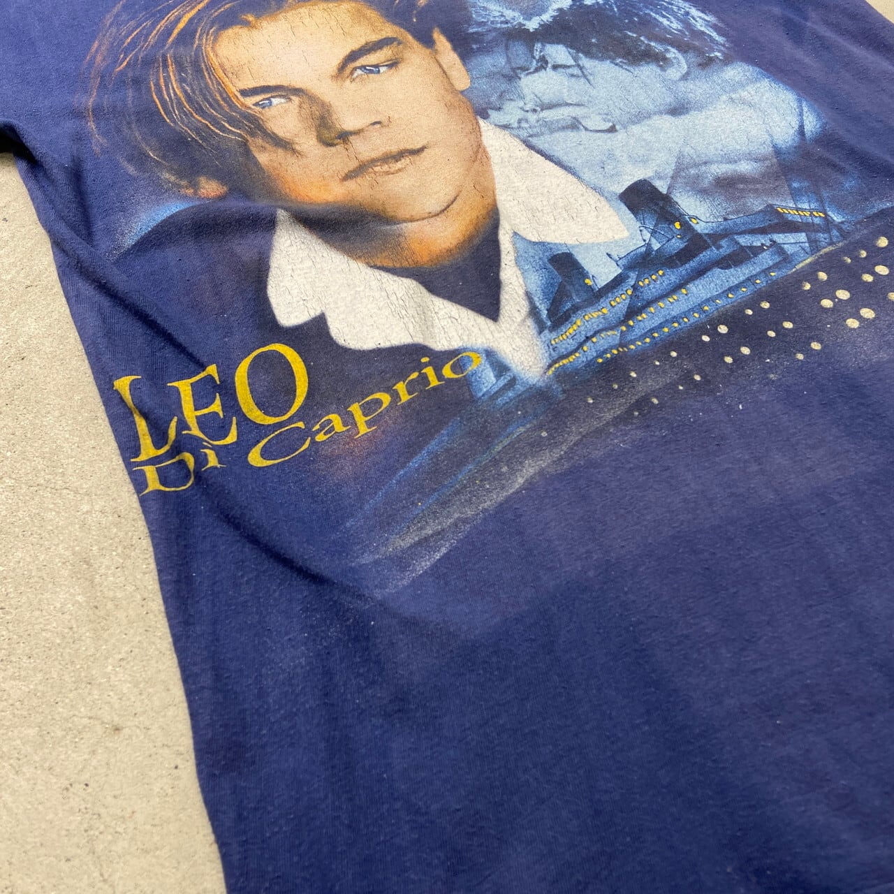 90年代 Leonardo DiCaprio レオナルド・ディカプリオ プリントTシャツ 