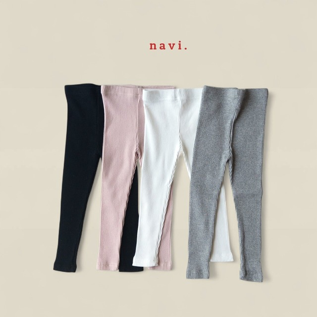 NAVI［取寄］rib leggings 26autumn