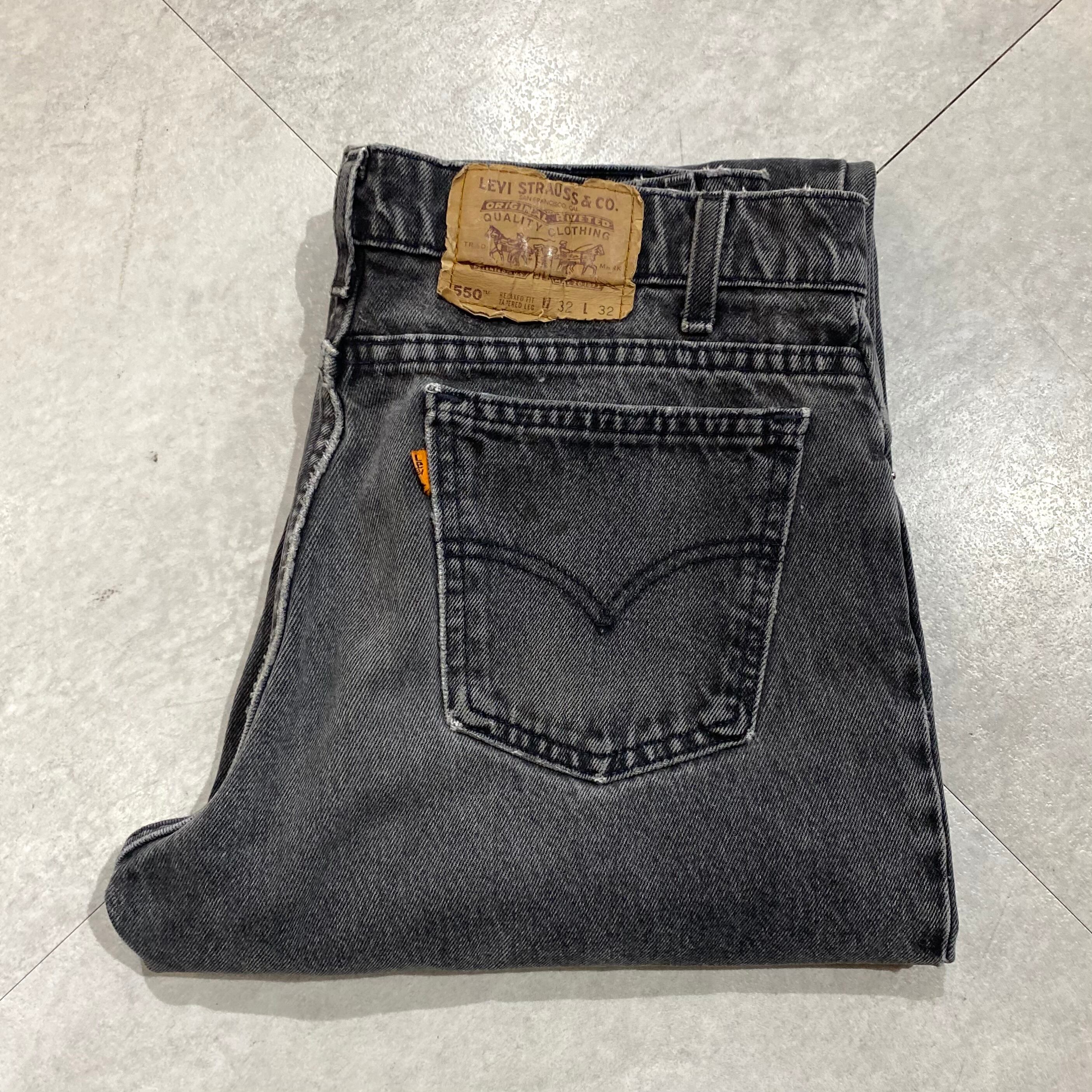 90s〜2000s  Levi's 550 32×34 ウォッシュドデニム　⑥