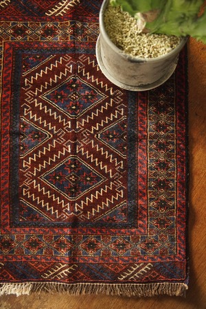 852 -Vintage Turkmen rug
