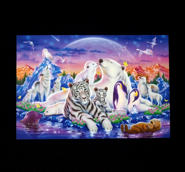 ポストカード「動物集合」