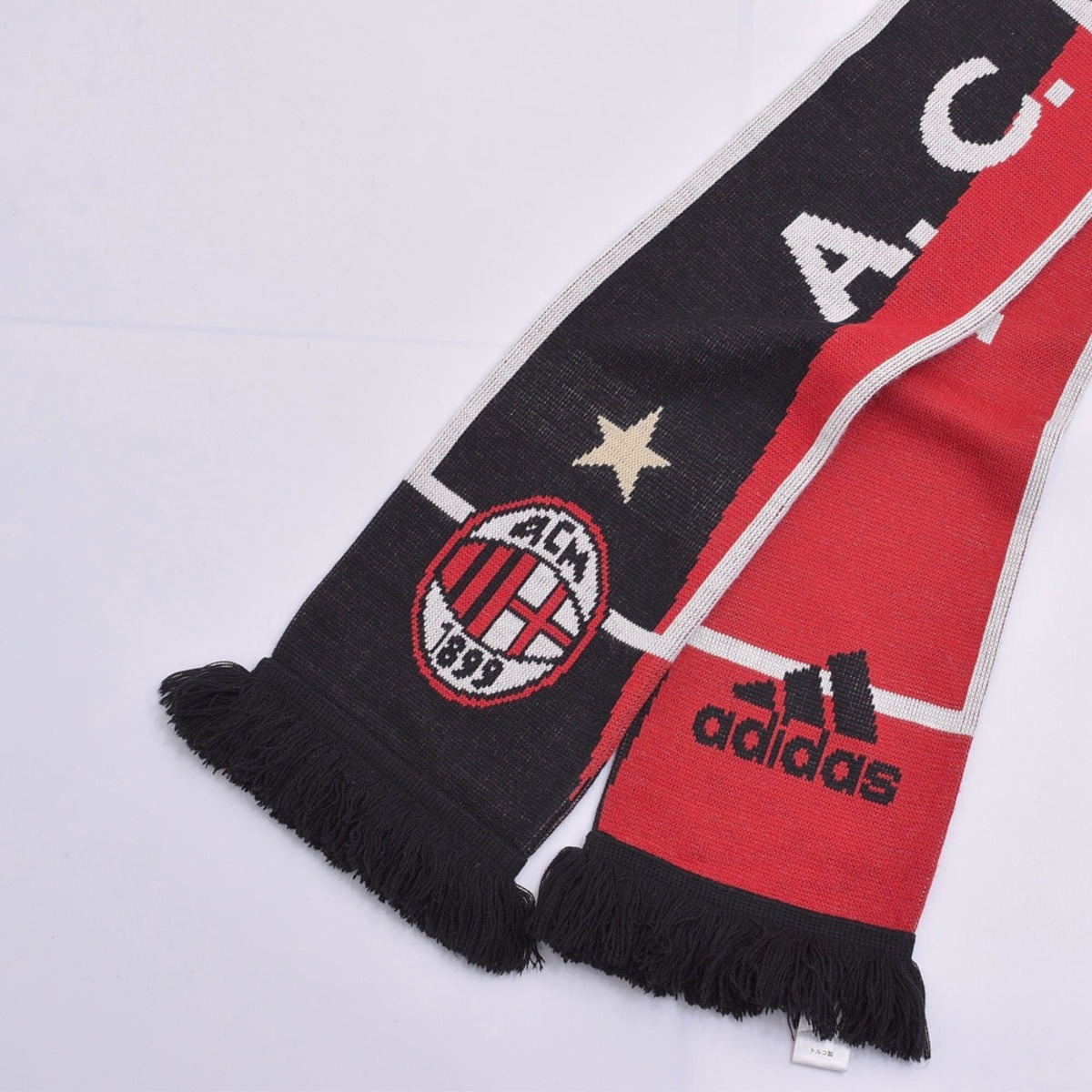 adidas アディダス セリエA ACミラン オフィシャルマフラー サッカー 