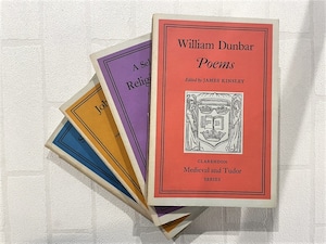 【PM022】Poems Clarendon Medieval and Tudor series-4set- / display book