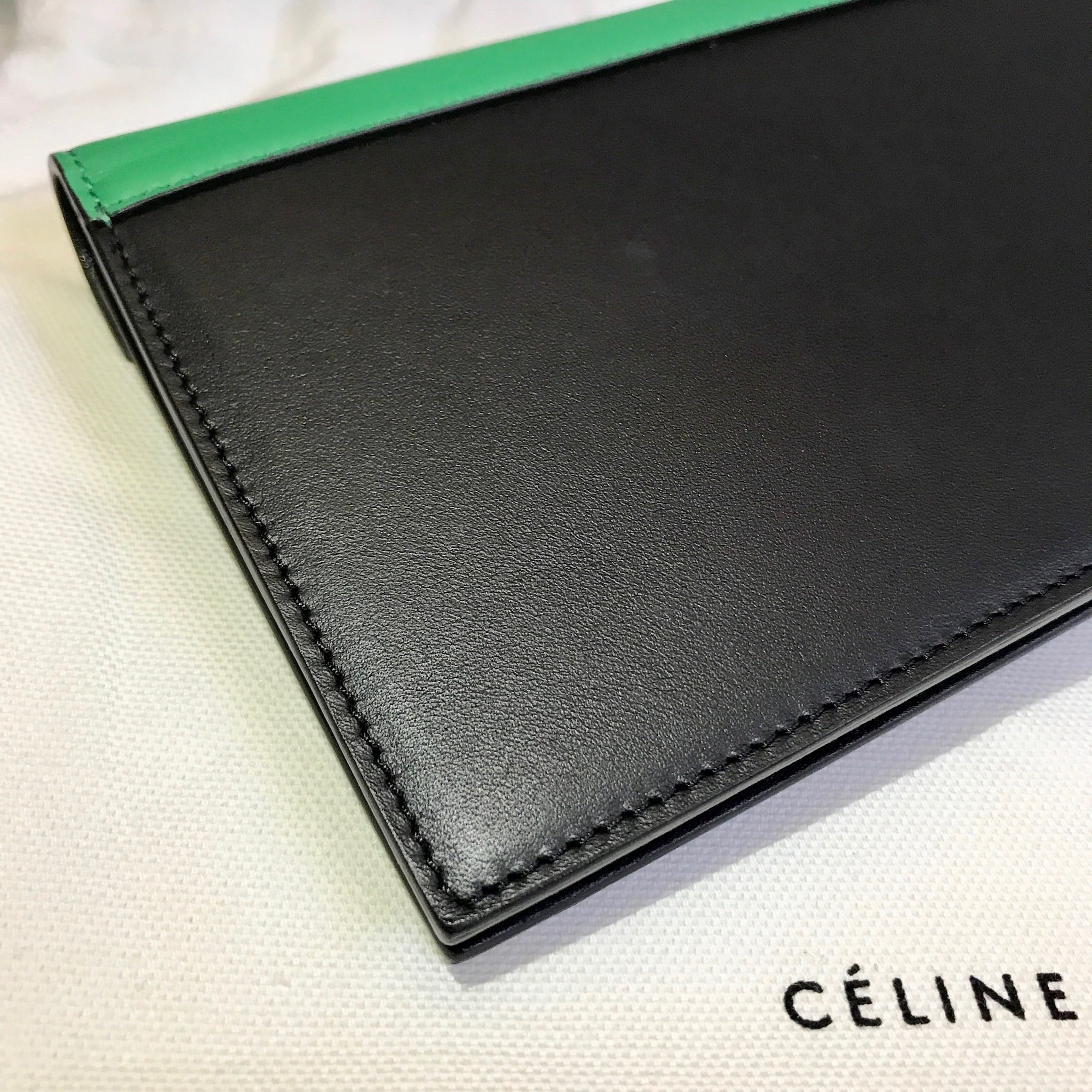 CELINE セリーヌ 長財布 トリコロール トライフォール 美品