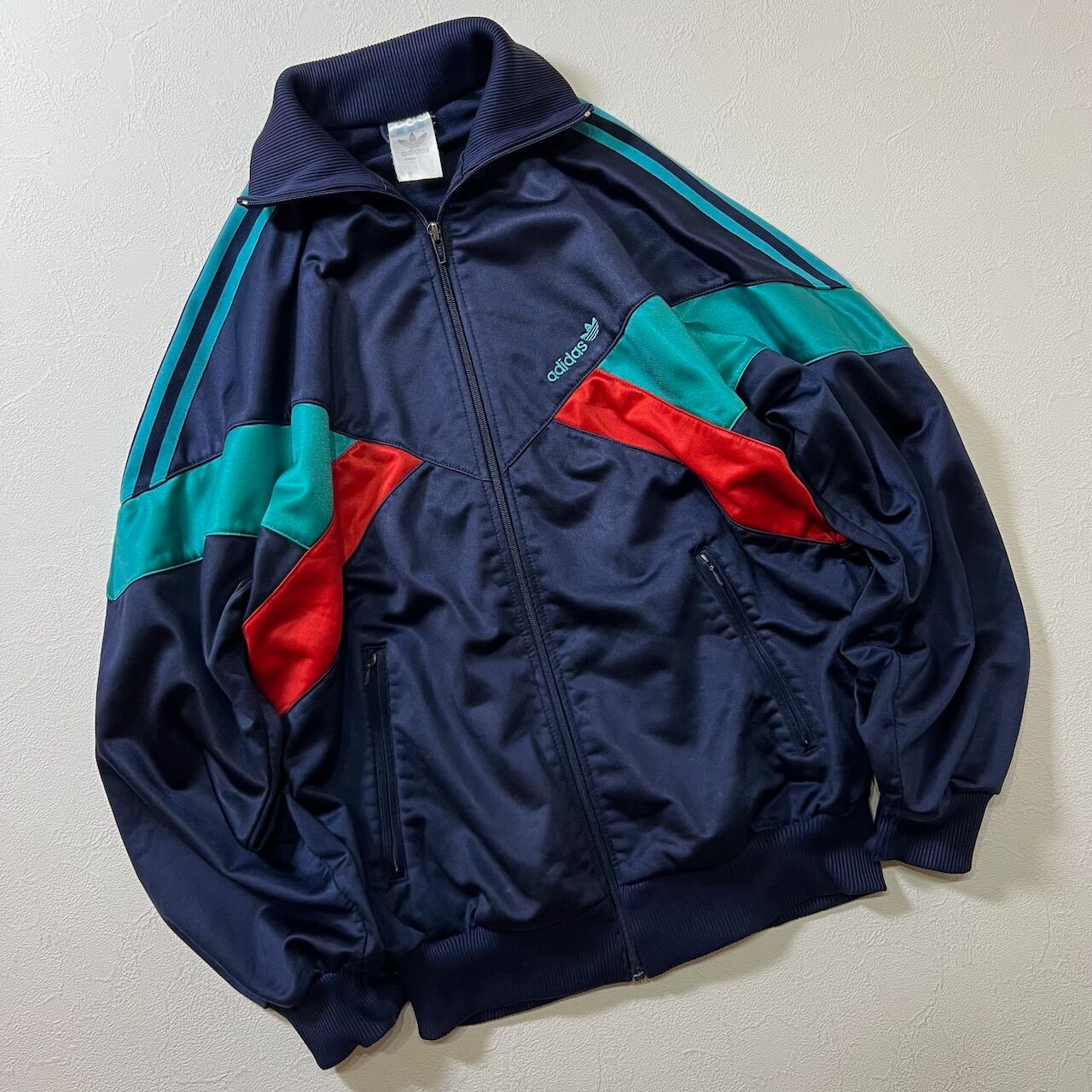 80〜90s adidas マルチカラー ジャージ トラックジャケット アディダス