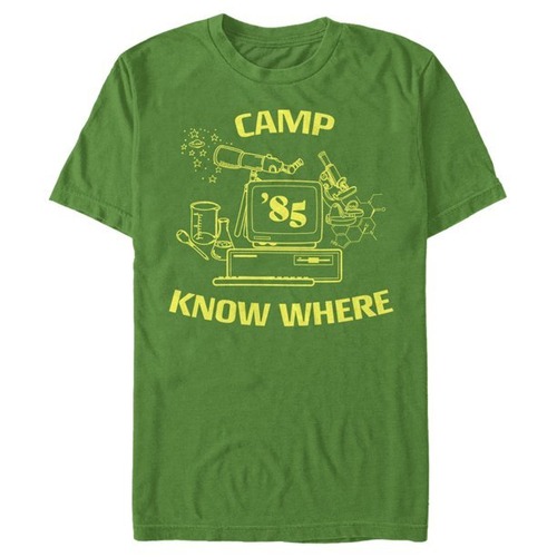 ストレンジャー・シングス Tシャツ Stranger Things Camp Know Where Costume Kelly Green