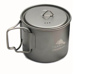 新品 Toaks Titanium Super Light Pots 650ml