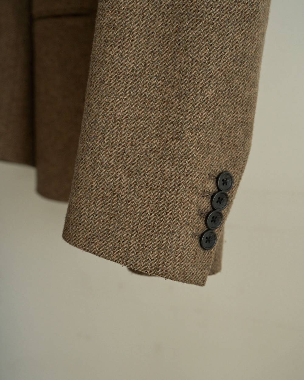 anuke(アンヌーク) Herringbone Wool Jacket | サウスオレンジ｜メンズ