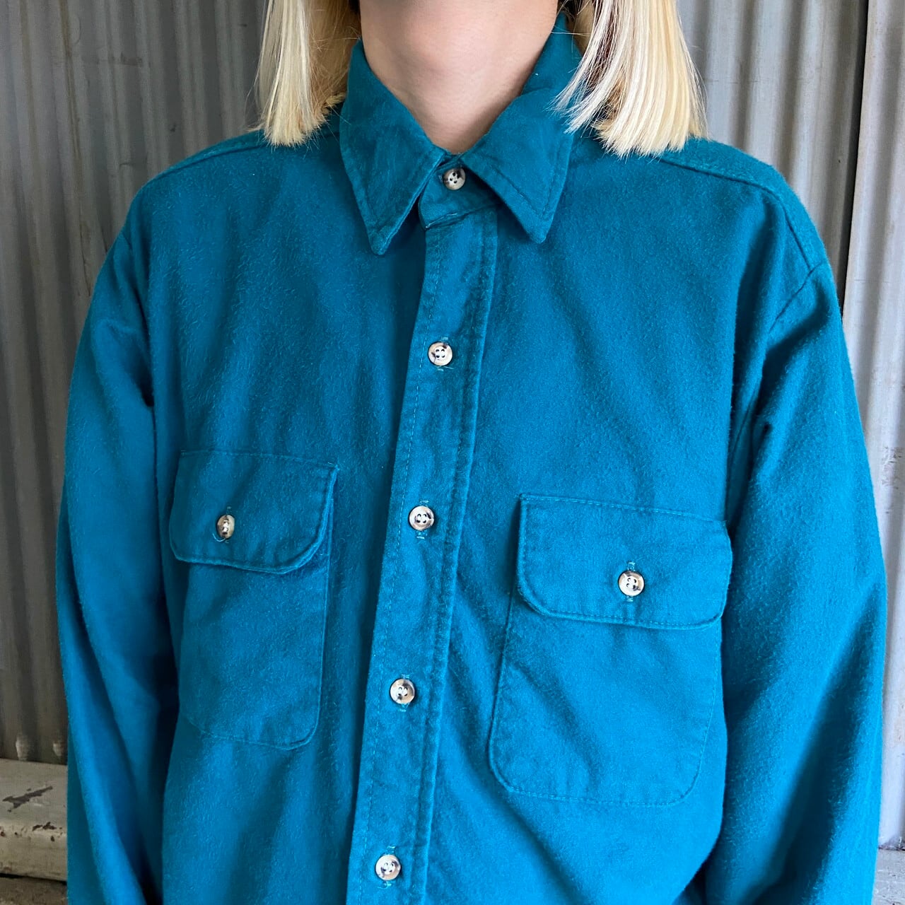 90年代 Five Brother ファイブブラザー ヘビーネルシャツ メンズM 古着 90年代 Five Brother ファイブブラザー ヘビーネルシャツ メンズM 古着