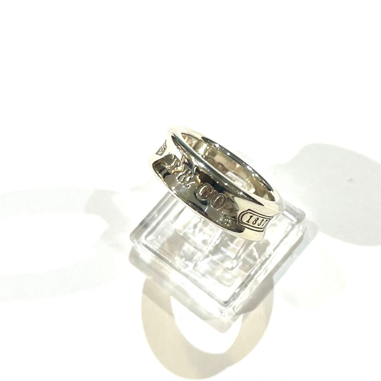 TIFFANY&CO】 【12.5号】2465T&CO ティファニー ナローシルバー925