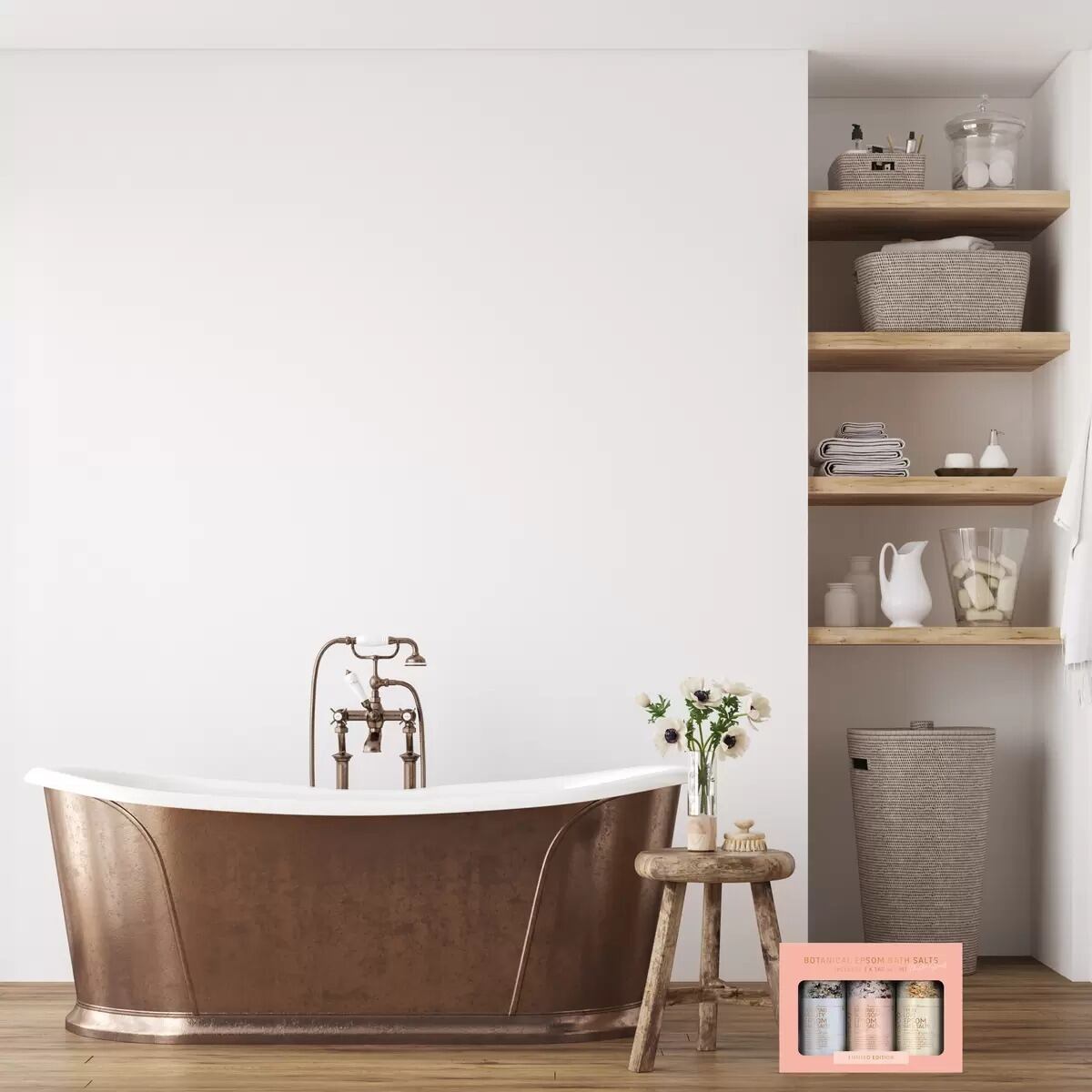 Salts&CO. ボタニカルエプソムバスソルト 1kg×3種類の香り 3つの香り