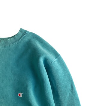 Vintage 90s L Champion Reverse Weave Sweatshirt -Green-