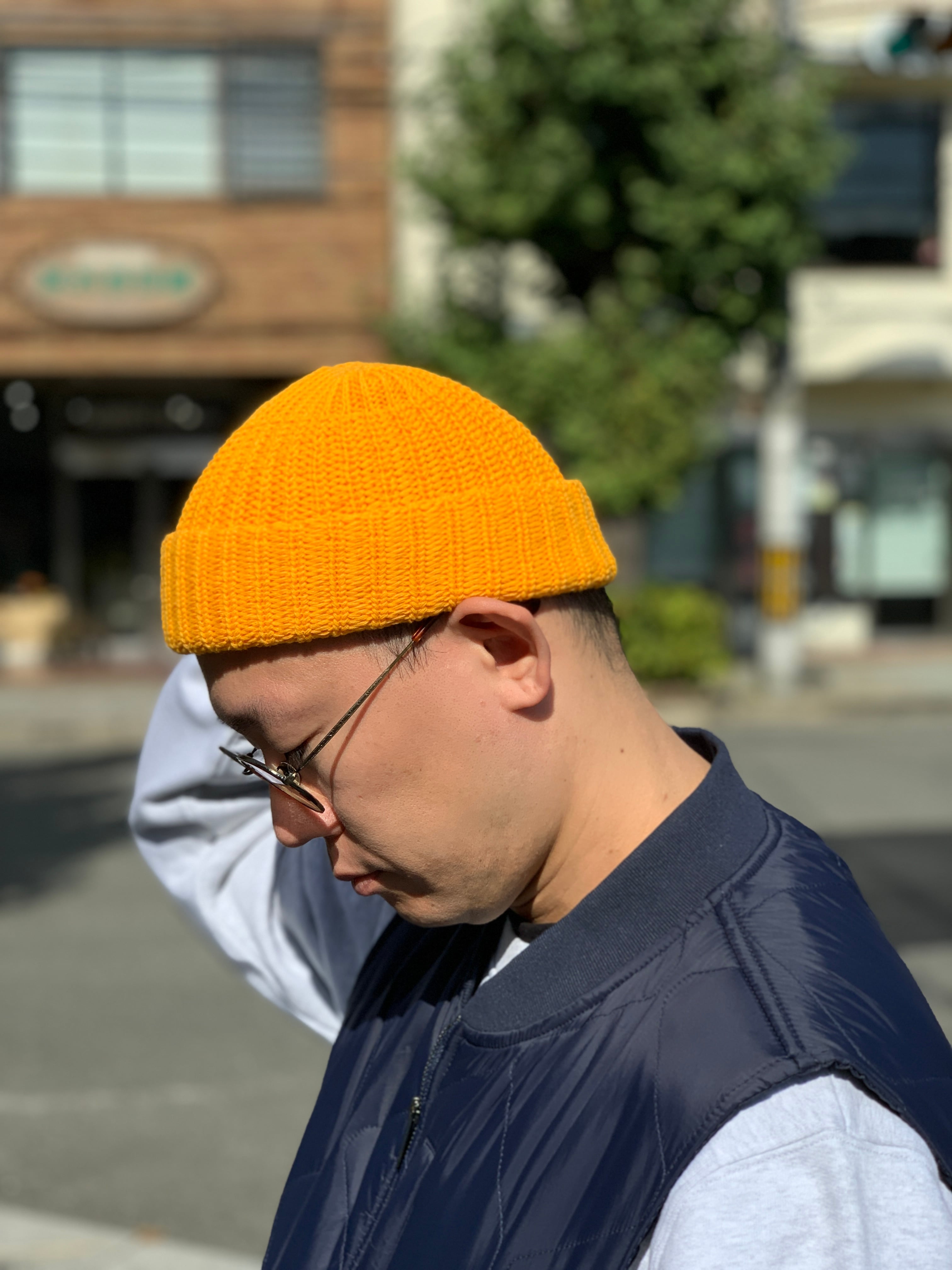 COLUMBIA KNIT USA COTTON SHORT BEANIE 8色 COLUMBIA KNIT USA COTTON SHORT BEANIE 8色