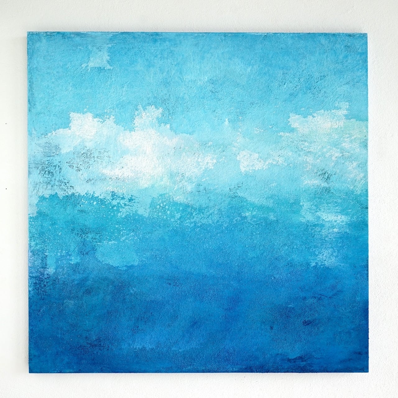 art panel (Blue horizon #530120)original painting