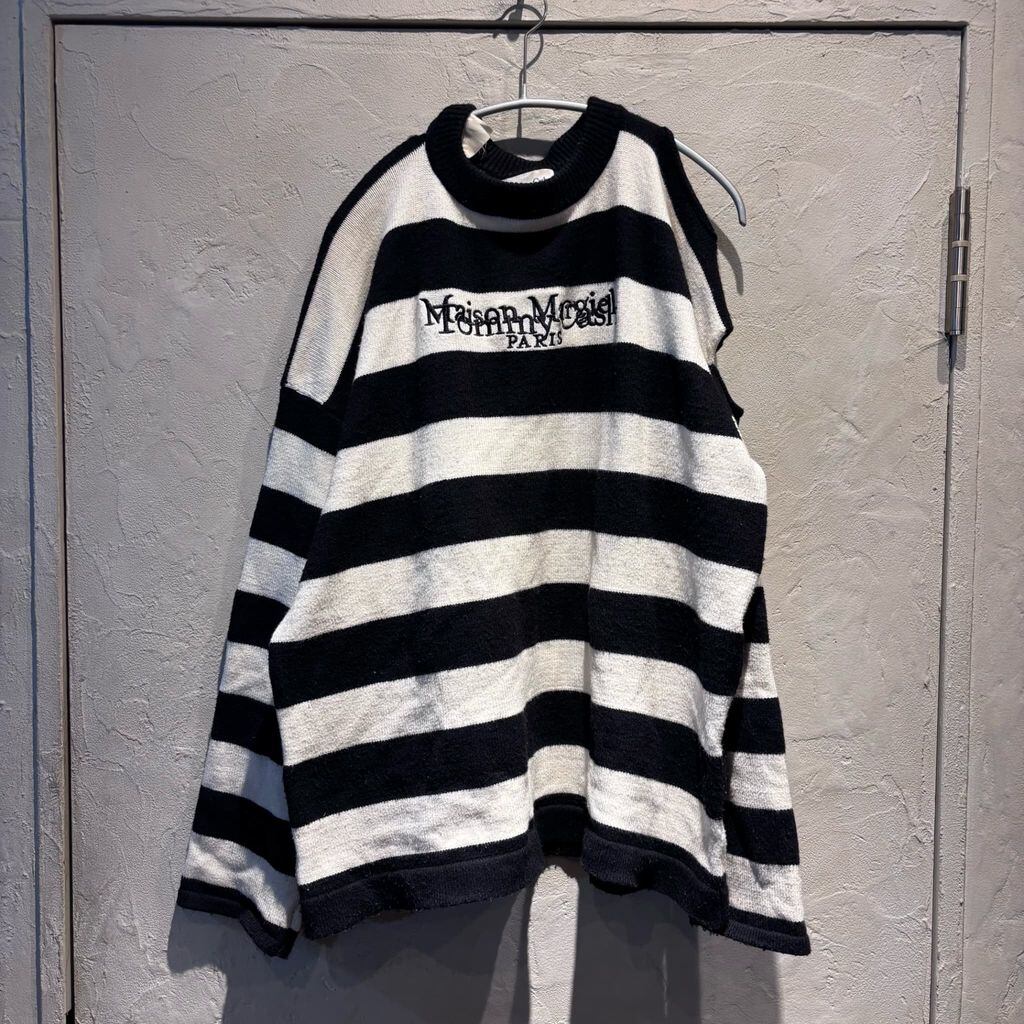  cash x Maison Margiela ストライプニット Tommy cash x Maison Margiela ストライプニット