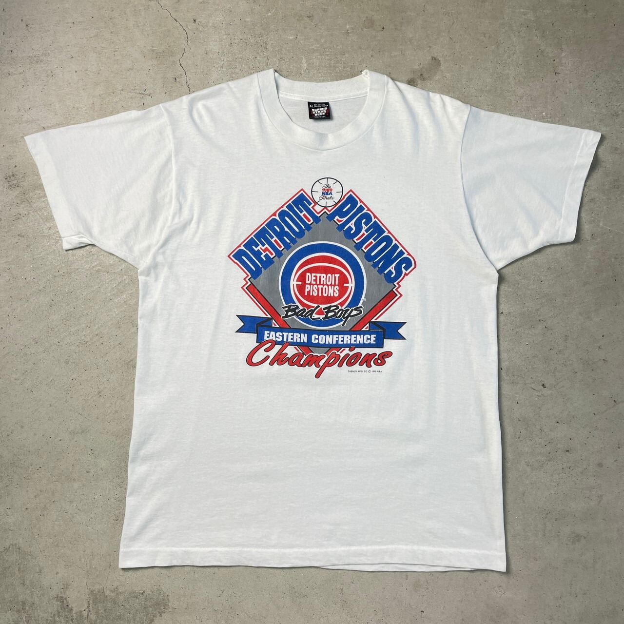 80年代 NBA DETROIT PISTONS 1989 EASTERN CONFERENCE CHAMPIONS 