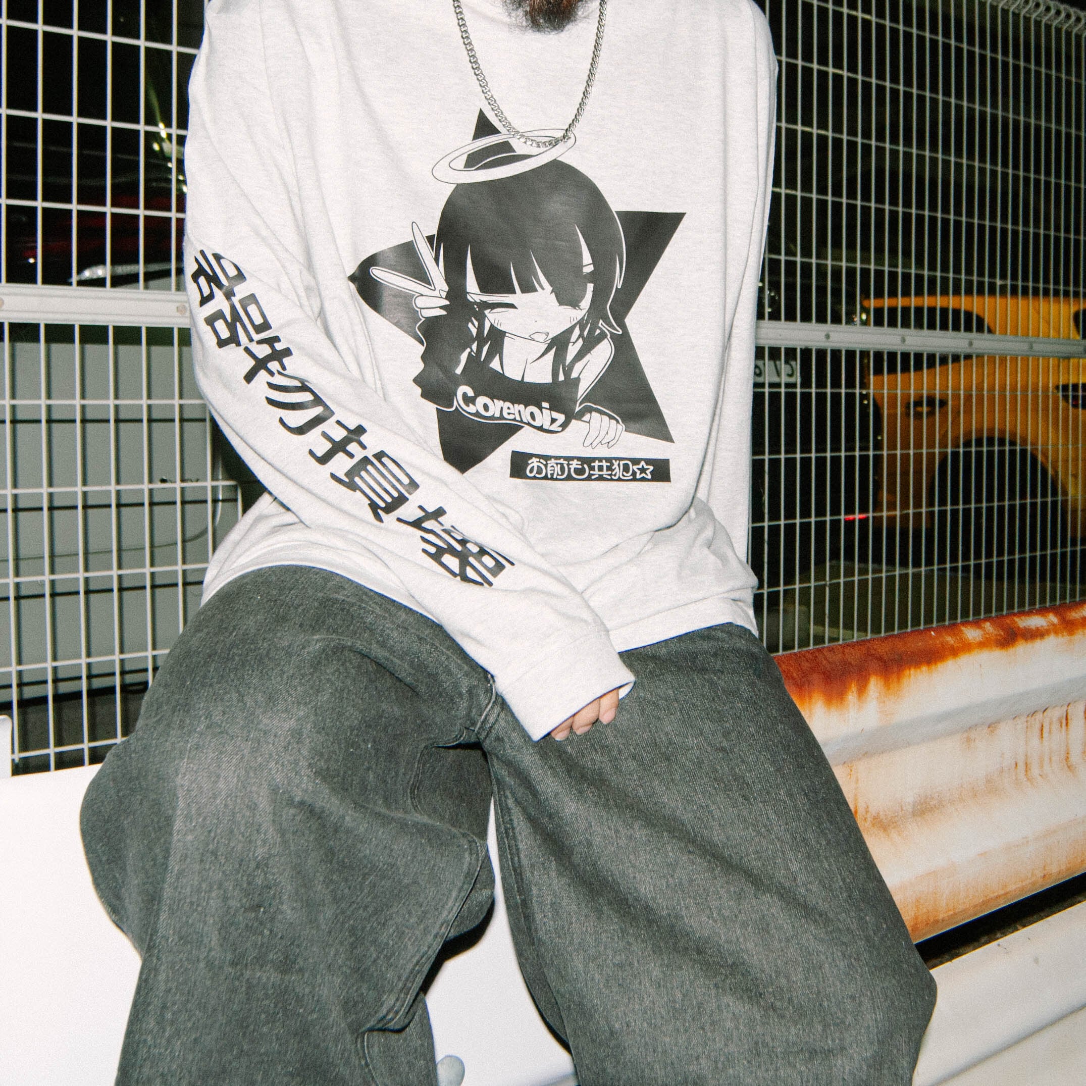 2604 お前も共犯 long T-shirt | corenoiz