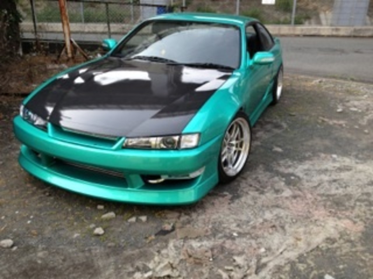 S14シルビア後期　フロントフェンダー　４０ミリワイド idesign製　在庫有り