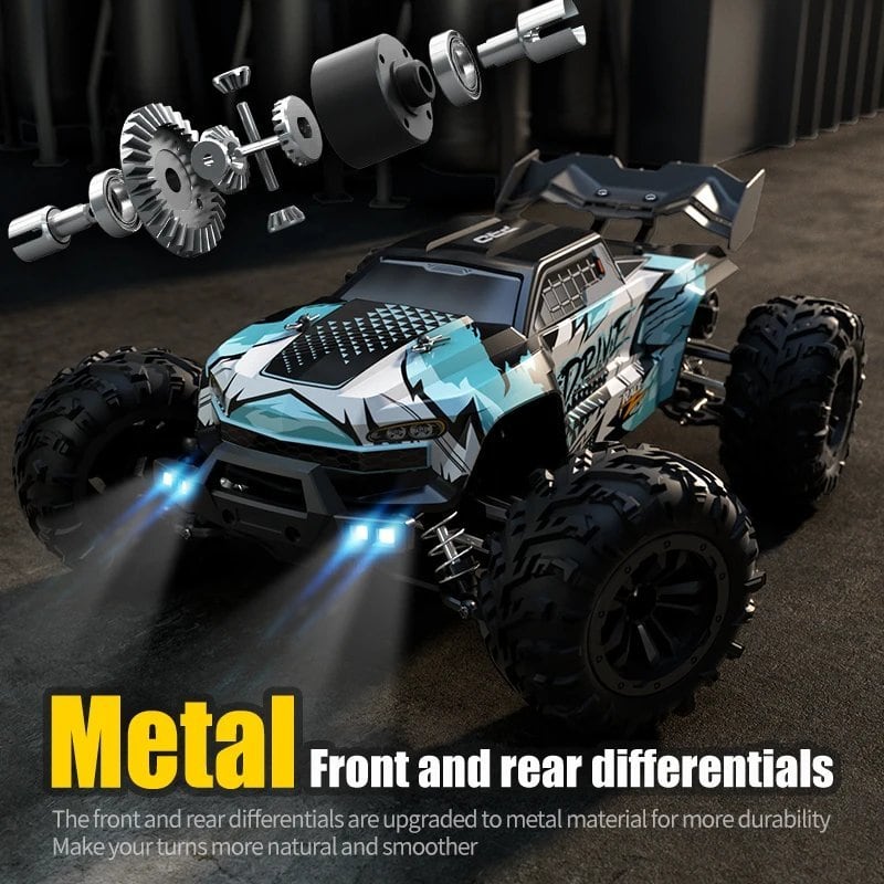 SCY 1:16 50KM/H 4WD RC カー LED トラック SCY 1:16 70KM/H または 50KM/H 4WD RC カー LED 付き