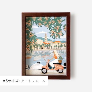 【A5｜木製アートフレーム】アートフレーム | RF.木製額縁｜ウォールナット