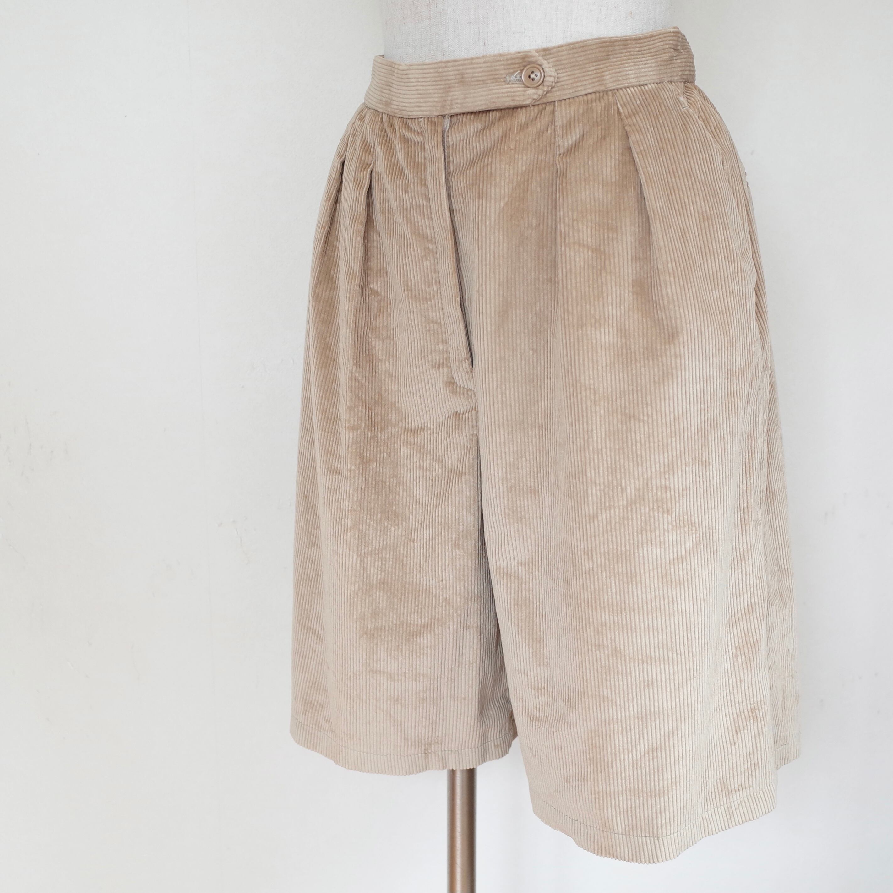 80s JH Collectibles corduroy culotte