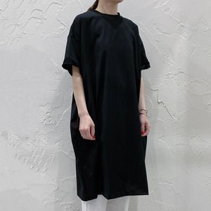 mizuiro ind crew neck roll slv wide OP