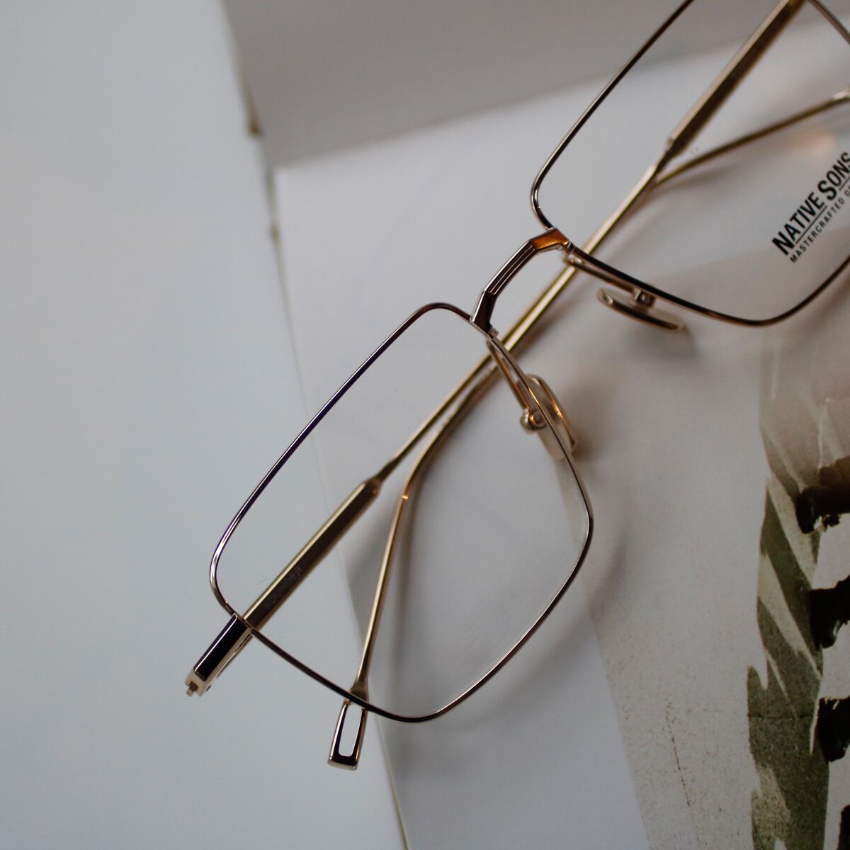【売約済】ガーゾン&アマデウスSQ NATIVE SONS】Sounder - 16K Gold (LARGE) | SEESAW SPECTACLES