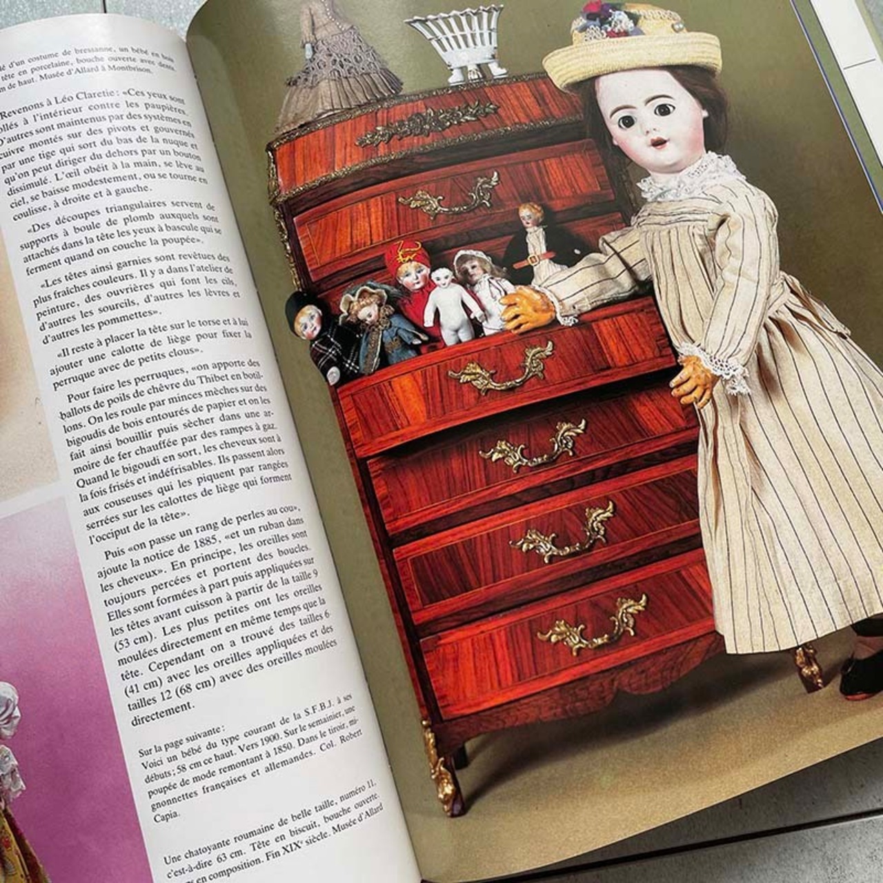 フランス古本　le charme des vieilles poupees アンティークドール 12PScj19