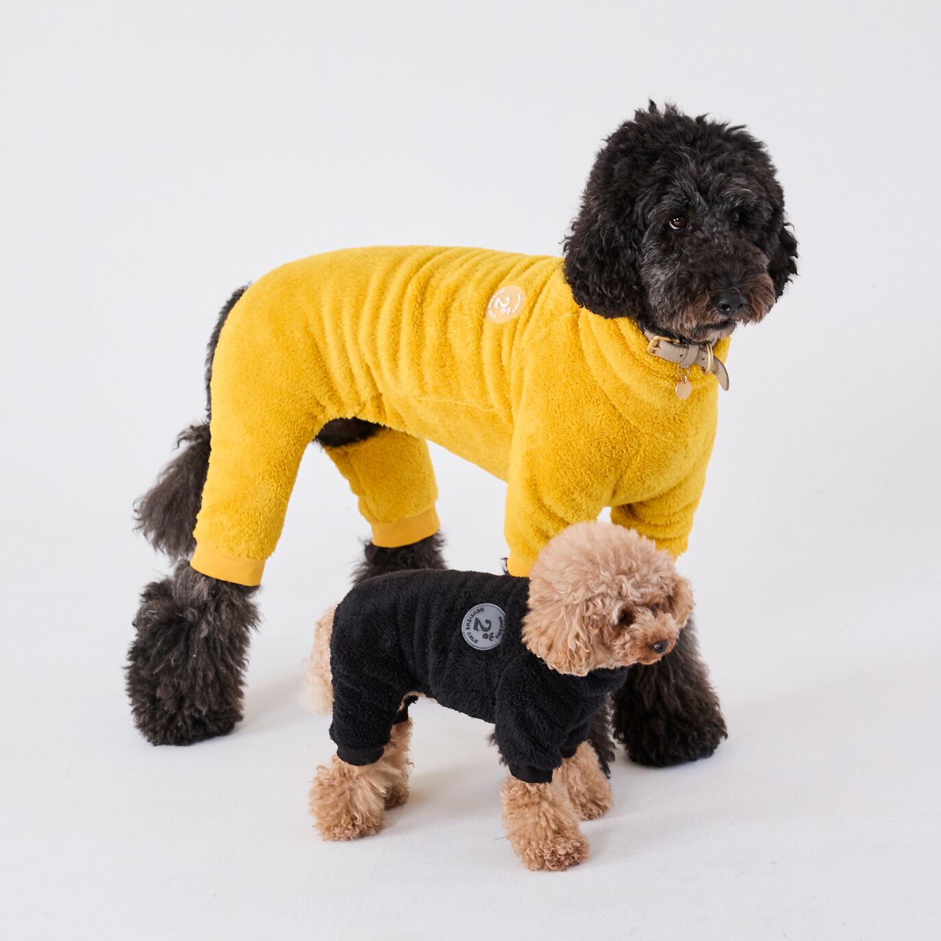 252520大型犬サイズ］フリースロンパース | 犬服ブランド 2e deuxieme