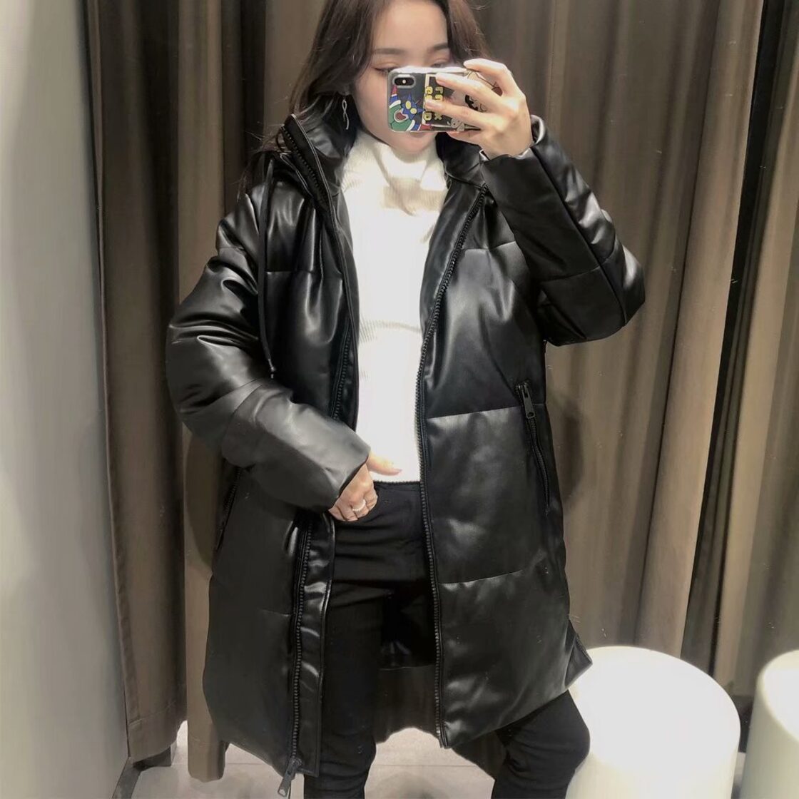 ZARA】スエード調ボンバージャケット 4344/655/533 (ZARA/ジャケット 