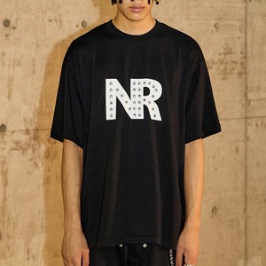 【DRIP2941】NR Star Shaped Studded Logo Tee