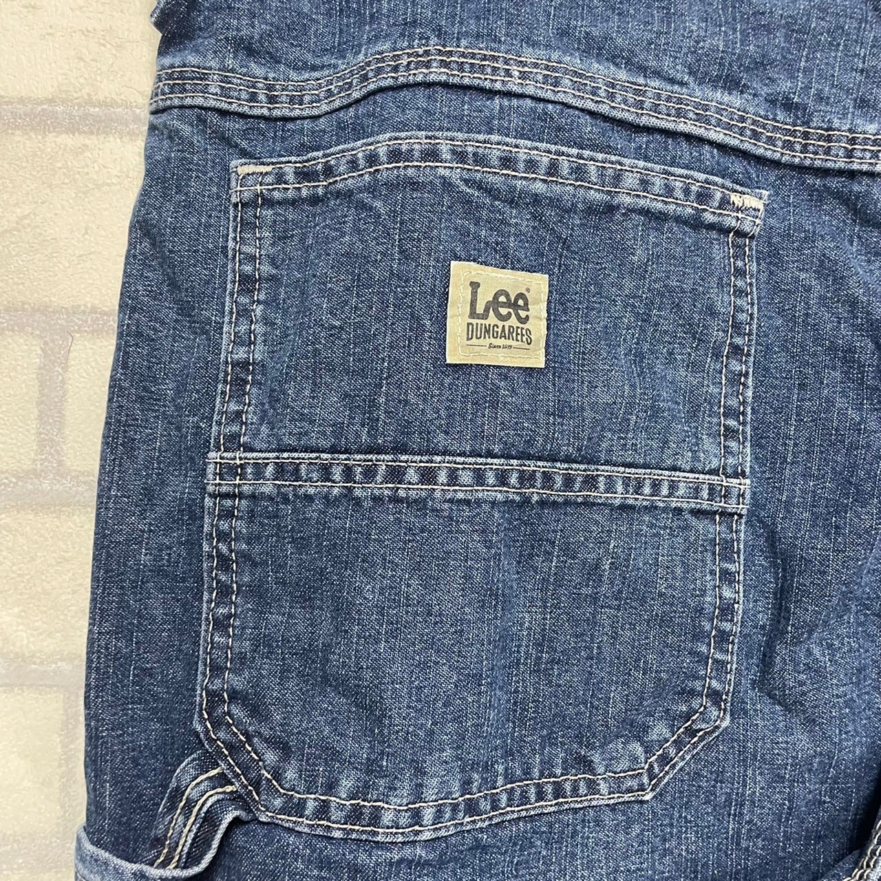 W38×L30#裾上げ済み】Lee デニムペインターパンツ コットン100 