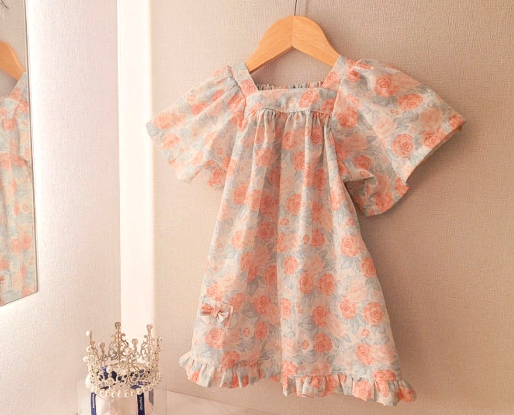 【予約】ヴィンテージローズ　コットン生地22SS