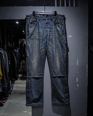 【add (C) vintage】“AMIRI” Double Knee Type Painter Denitm pants