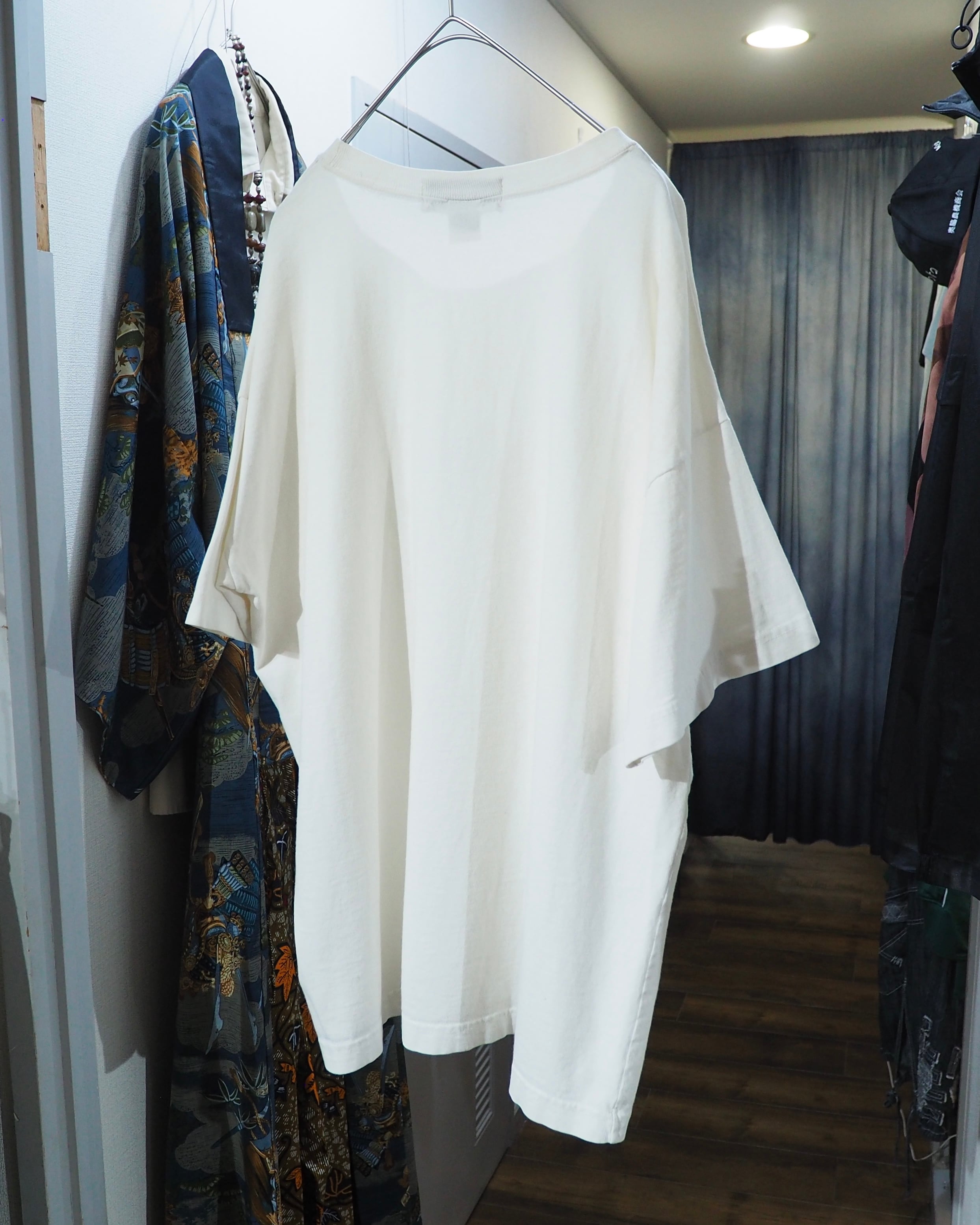 ” Made in USA ” Beautiful Pansy Flower printed White SS Tee