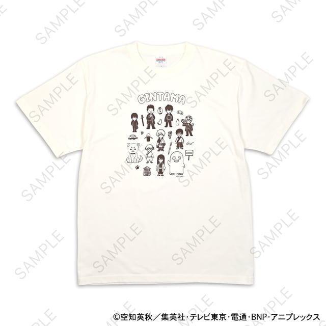 銀魂 ビィズニィズ クルーネックTシャツ 集合