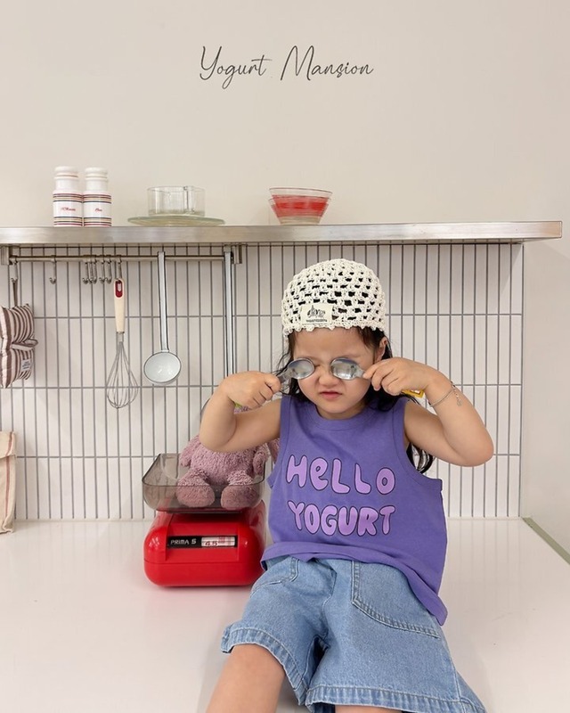《予約》yogurt mansion ¨ hello tank top ¨ 26summer