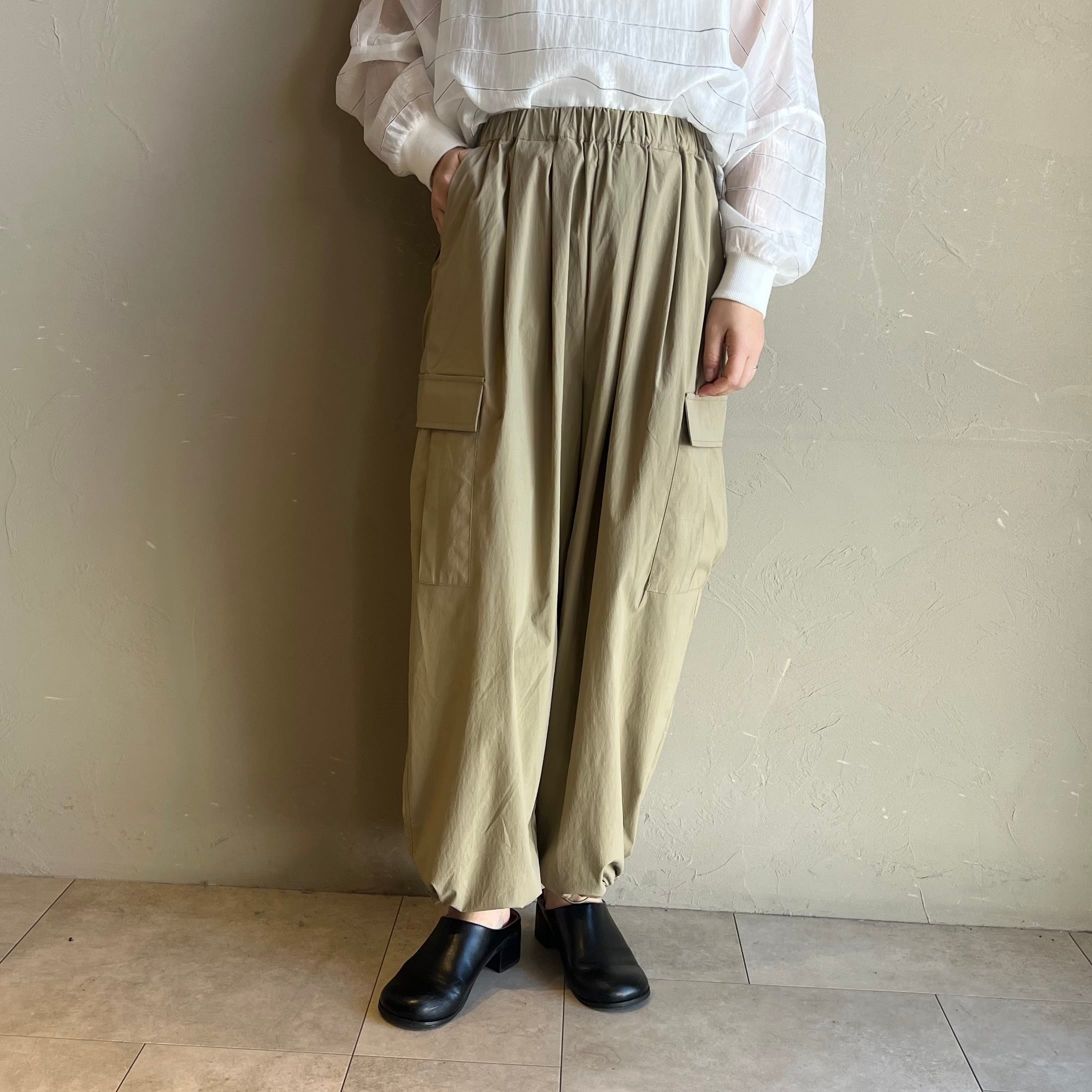 ⭐︎ミント⭐︎sirone【シロネ】＊タックパンツ Greta Sweatpant- Gardenia – Sergio Tacchini