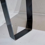 日進木工 THE GRAND TABLE グランドテーブル ダイニングテーブル テーブル 食卓 無垢材 オーク材 ブラック脚 モダン 北欧 ナチュラル