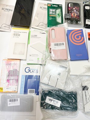 iPhone スマホ ケース フィルムなど まとめ売り 大量 未使用に近い レンズグラス