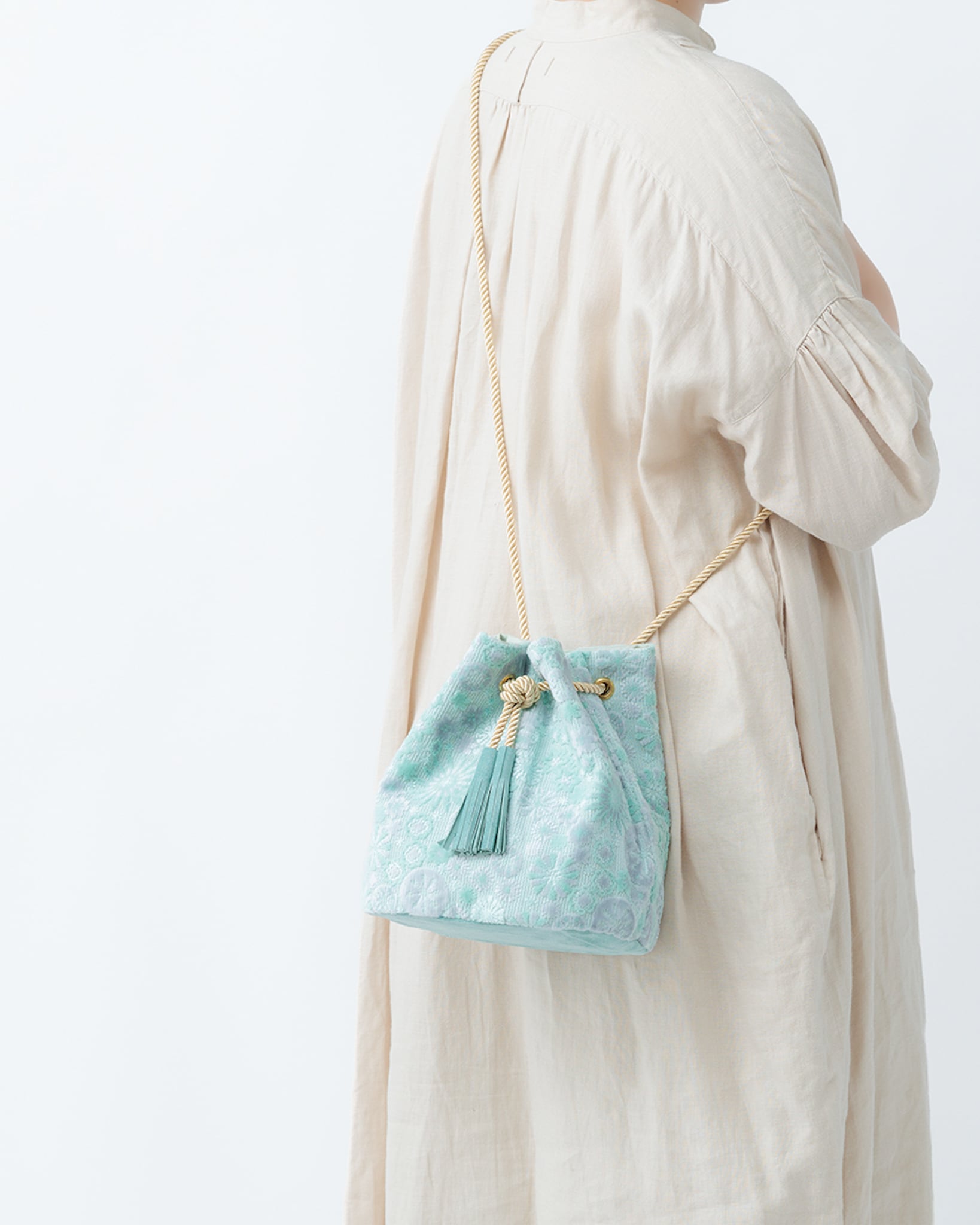 金華山巾着＜雪華―せっか―＞ | PUPU LAUKKU ププラウック