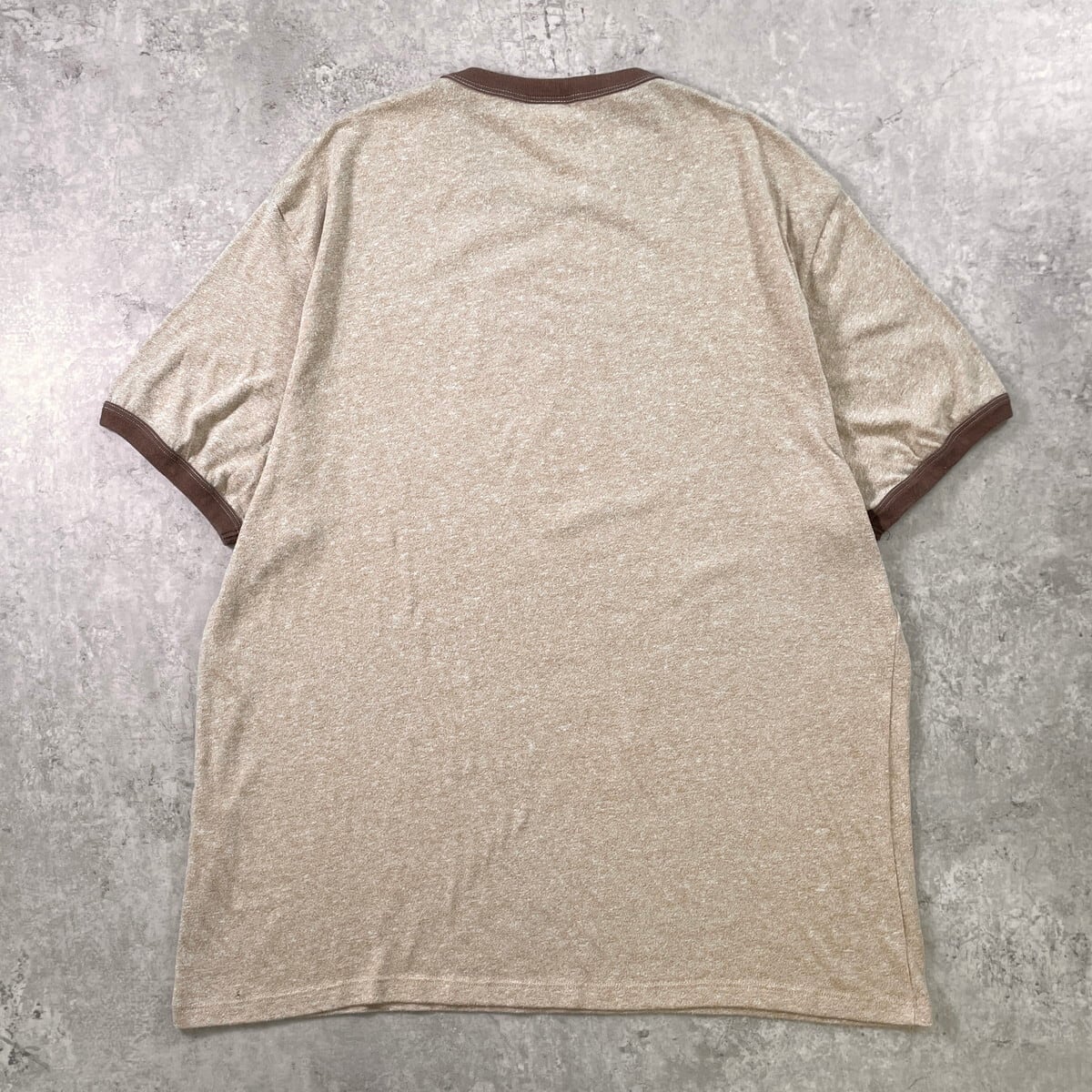 AMERICAN EAGLE アメリカンイーグル リンガー ロゴプリントTシャツ