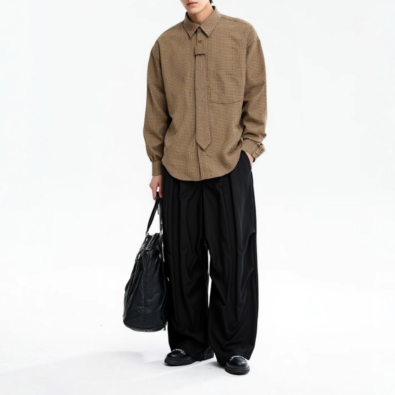 Drop Shoulder Shirt  TB2627・画像3