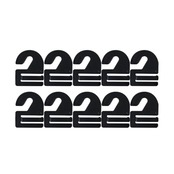 シンコハンガー(Shinkohanger) F-FITネクタイフック10枚入 ブラック 日本製 衣類 洋服 クローゼット 押入 整理 収納 省スペース ビジネス 社会人 新社会人 便利グッズ アイデア商品 メンズ 男性 父の日 プチギフト お祝い 上司 部下 同僚 プレゼント 032787