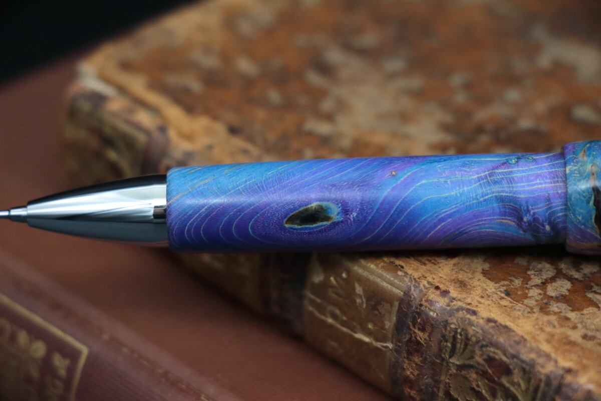 木軸ペン/スタビライズドウッド メイプルバール 13 スタビライズドウッド メイプルバール | こぶた工房