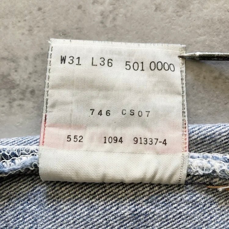 W31 L36】90's US.Levis 501xx リーバイス サンアンジェロ工場(552